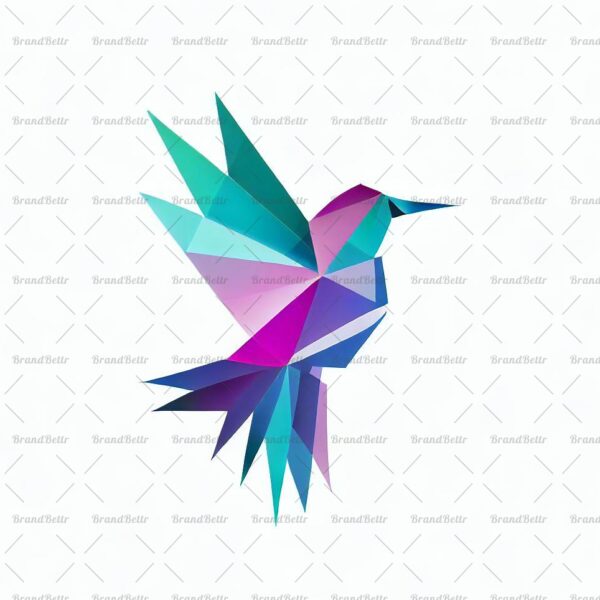 Geometrischer Kolibri